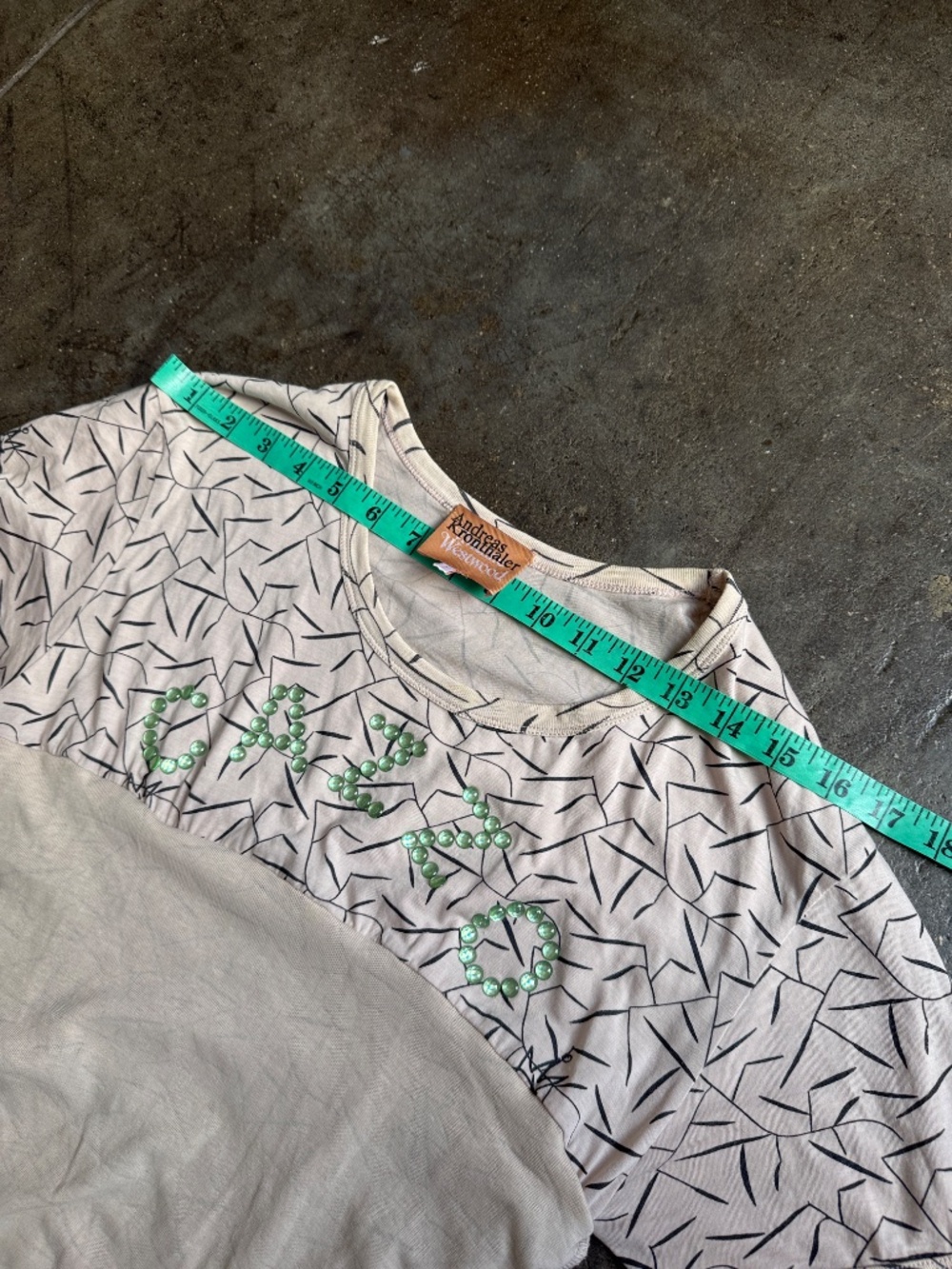 Vivienne Westwood "Cazzo" Gold Label Silk Fusion Shirt w/ Silk Fabric - Picture 9 of 12
